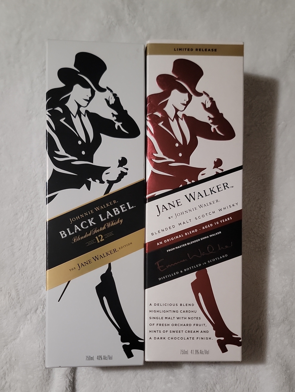 Jane Walker By Johnnie Walker Limited Edition Empty Bottles